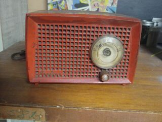 Airline Radio Gsl - 1566b Montgomery Ward 1952.