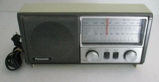 Vintage Panasonic Radio Am Fm Model Re - 6277 Ac 120v