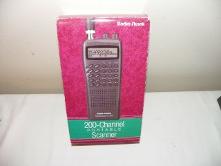 Radioshack Pro - 51 (200 - Channel) Handheld 800mhz Police - Fire - Ems Scanner