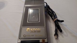 Vintage Kinyo Vhs Uv - 413 Slim Vhs Rewinder Cassette Tape Re - Winder