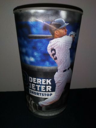 Derek Jeter York Yankees Stadium 3d Hologram Game 32oz Soda Cup Mlb Baseball