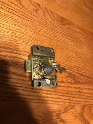Western Electric.  1 Payphone Lock With (2) Keys For At&t Pay Phone.  Medeco.