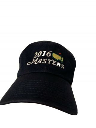 2016 Masters Adjustable Hat/cap.  Purchased At Augusta National Golf Club.