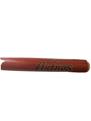 Vintage Houston Astros Mini - Bat Louisville Slugger Red
