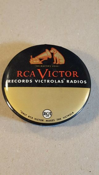 Vintage Rca Victor Victrola Records Radios Celluloid Nipper Dog Lp Cleaner Brush