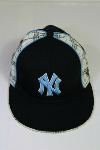 York Yankees Nyy Mlb Authentic Era 59fifty Fitted Cap - 2 Tone 7 1/2 "