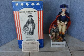George Washington,  The Patriot Series Whisky Decanter By Mccormick