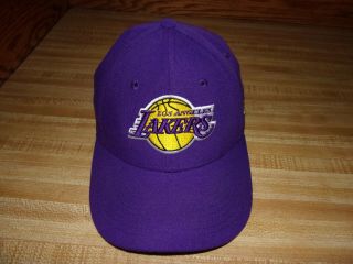 Nba Los Angeles Lakers Basketball Team Era Youth Purple Baseball Hat La