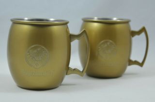 Jägermeister Gold Berlin Mule Mugs - Set Of 2