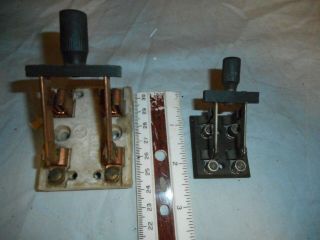 Antique Electrical Knife Switches,  Connectors,  Terminal Strips And Accessories