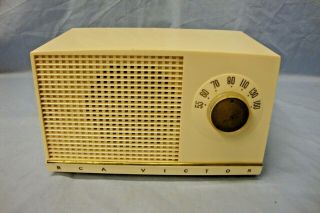 Vintage Rca Am Tube Radio Model 3 - X - 532 Plays