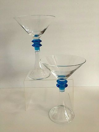 Bombay Sapphire Martini Glasses Set Of 2