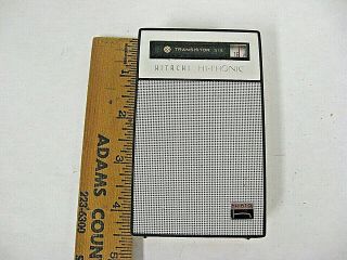 Vintage Hitachi 6 Transistor Radio Th - 610 Hitachi Hi - Phonic Transistor
