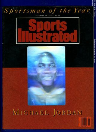 Sports Illustrated Dec 23,  1991 Michael Jordan Sportsman Of The Year No Label