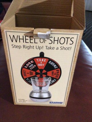 Barbuzzo Wheel Of Shots Adult Game