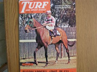 Turf And Sport Digest Issue April 1968 Straight Deal On Cover