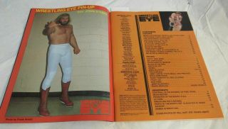 1986 Wrestling Eye Ric Flair Cover Nikita Koloff Animal Big John Studd Photos 2