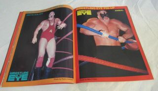 1986 Wrestling Eye Ric Flair Cover Nikita Koloff Animal Big John Studd Photos 3