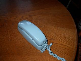 1990s ? At&t Baby Blue Push Button Desk Wall Phone Telephone