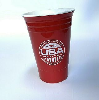 2016 President Donald Trump Thank You Tour Make America Great Again Red Cup Usa