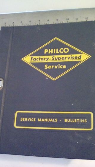 Vintage Rca Radio & Tv Service Manuals / Bulletins 1945 - 1954 Era.