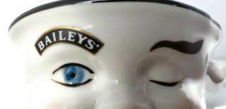 Vintage Bailey’s Irish Coffee Cups His Hers Yum Winking Face Coffee Mugs Yellow
