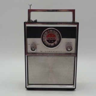 Transistor Radio Highwave Am/fm 14 Transistors Made In Japan Vintage