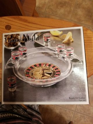 Game Night Roulette Shots Drinking Game - Shot Drinking Game