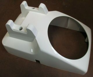 Nos Western Electric White Rotary Desk Phone Housing