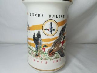 1972 Old Cabin Still Ducks Unlimited Commemorative Decanter vintage 2