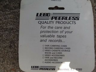 Vintage LEBO PEERLESS 10 Piece 45 RPM Record Adapters 
