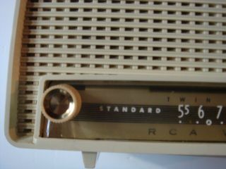 Vintage RCA Victor Model 9 - X - 8N Tube Radio Twin Speaker 2