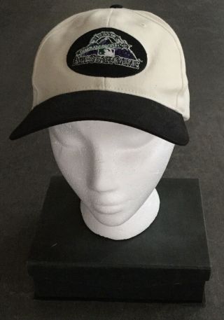 Vintage Mlb 1998 Colorado Rockies All Star Game Snapback Hat