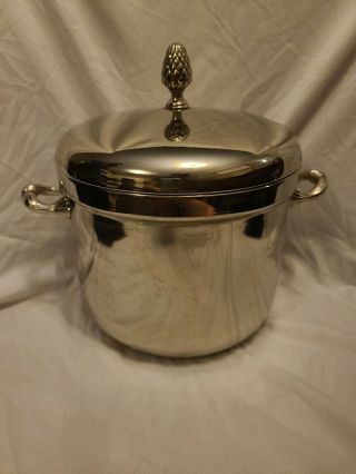 Silver Plated Insulated Ice Bucket - International Silver Company