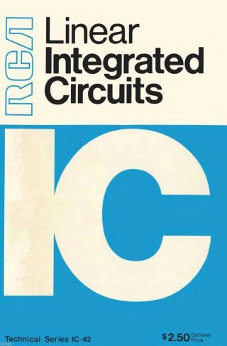 Rca Linear Integrated Circuits Ic - 42 Cdrom Pdf