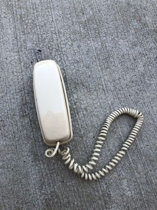 Vintage Gte Beige Touch Tone Push Button Wall,  Desk,  Table Phone Mfg 01/93 Ys