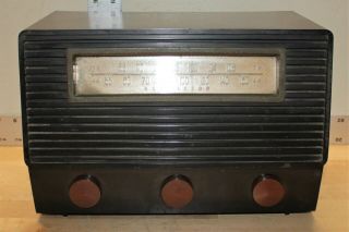Vintage Rca Victor Tube Radio 8 - X - 71 Broadcast Am/fm Receiver Parts