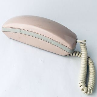 Vtg Pink Unisonic Wall/desk Top Push Button Telephone Model No.  6472 Rare Purple