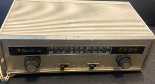Vintage Montgomery Ward 1736a Airline Solid State Am/fm Radio 700 Series