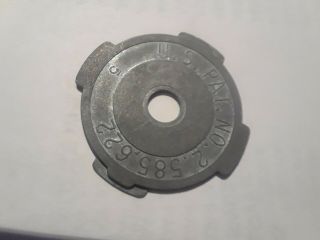 12 Vintage Metal 45 Rpm Record Insert Adapter