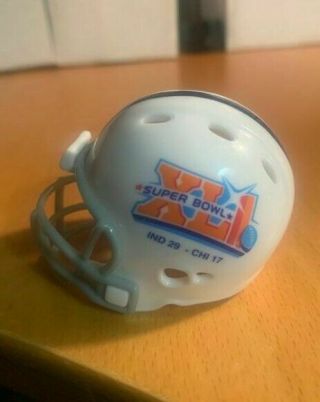 Riddell Pocket Pro Football Helmet Indianapolis Colts 2007 Bowl Xli