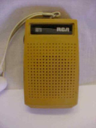 " Rca - Sun Gold - B Rzg - 102n " Transistor Radio