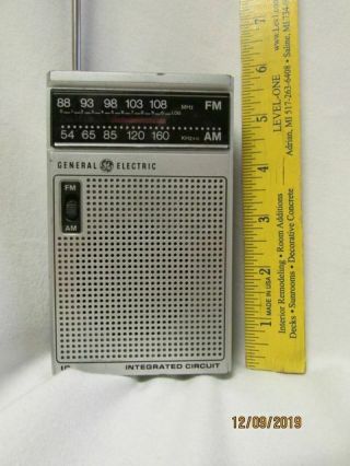 General Electric Ic Radio Handheld Integrated Circuit Transistor 7 - 2582d Am/fm