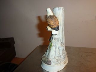 1978 Hoffman No Hunting Eagle and Fox Mini Decanter whiskey bottle game preserve 3