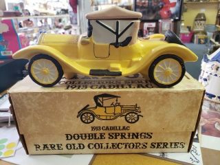 Double Springs Rare Old Collectors Series Porcelain 1913 Cadillac Decanter