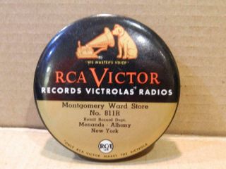 Rca Victor Cleaning Brush Celluloid Montgomery Ward Store Menands N.  Y.  