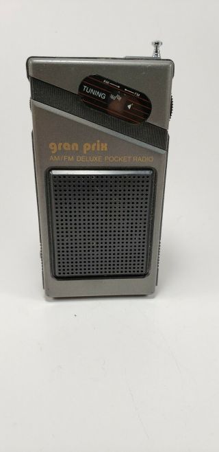 Gran Prix A2000 Am/fm Deluxe Pocket Transistor Radio