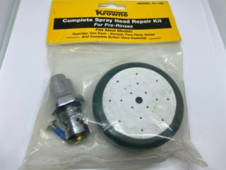 Krowne Dishwasher Complete Spray Head Repair Kit - For Pre - Rinses - Model 21 - 166