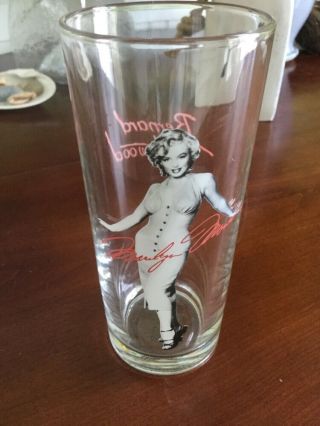 Bernard Of Hollywood Marilyn Monroe Pin - Up Glass