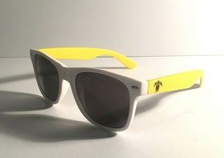 Collectable Jim Beam Aviator Sunglasses (white And Yellow)